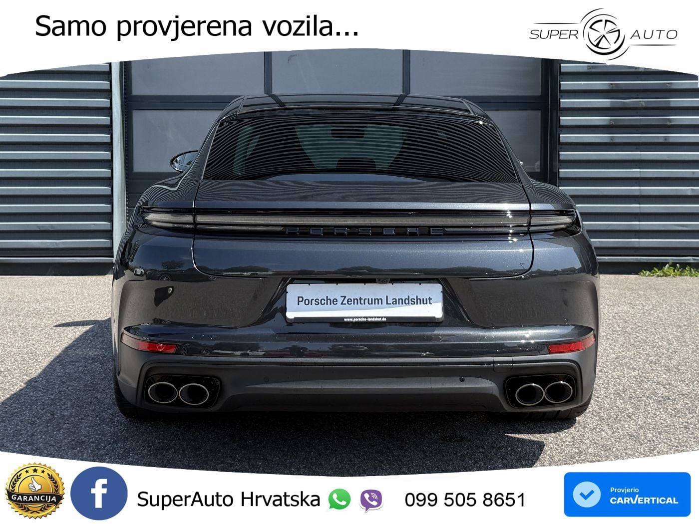 Porsche Panamera 4 2.9 V6 (353 KS) PDK ACC+HEAD+4xGR SJED+360+PANO