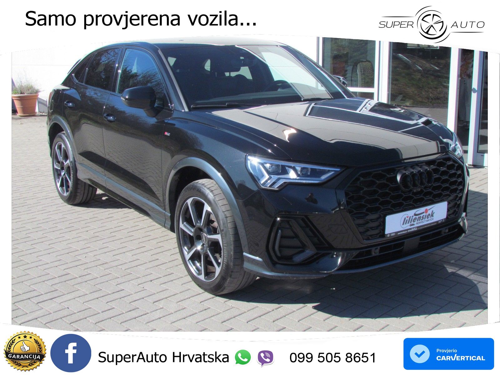 Audi Q3 Sportback 45 TFSIe (245 KS) S tronic S line LED+GR SJED+ACC
