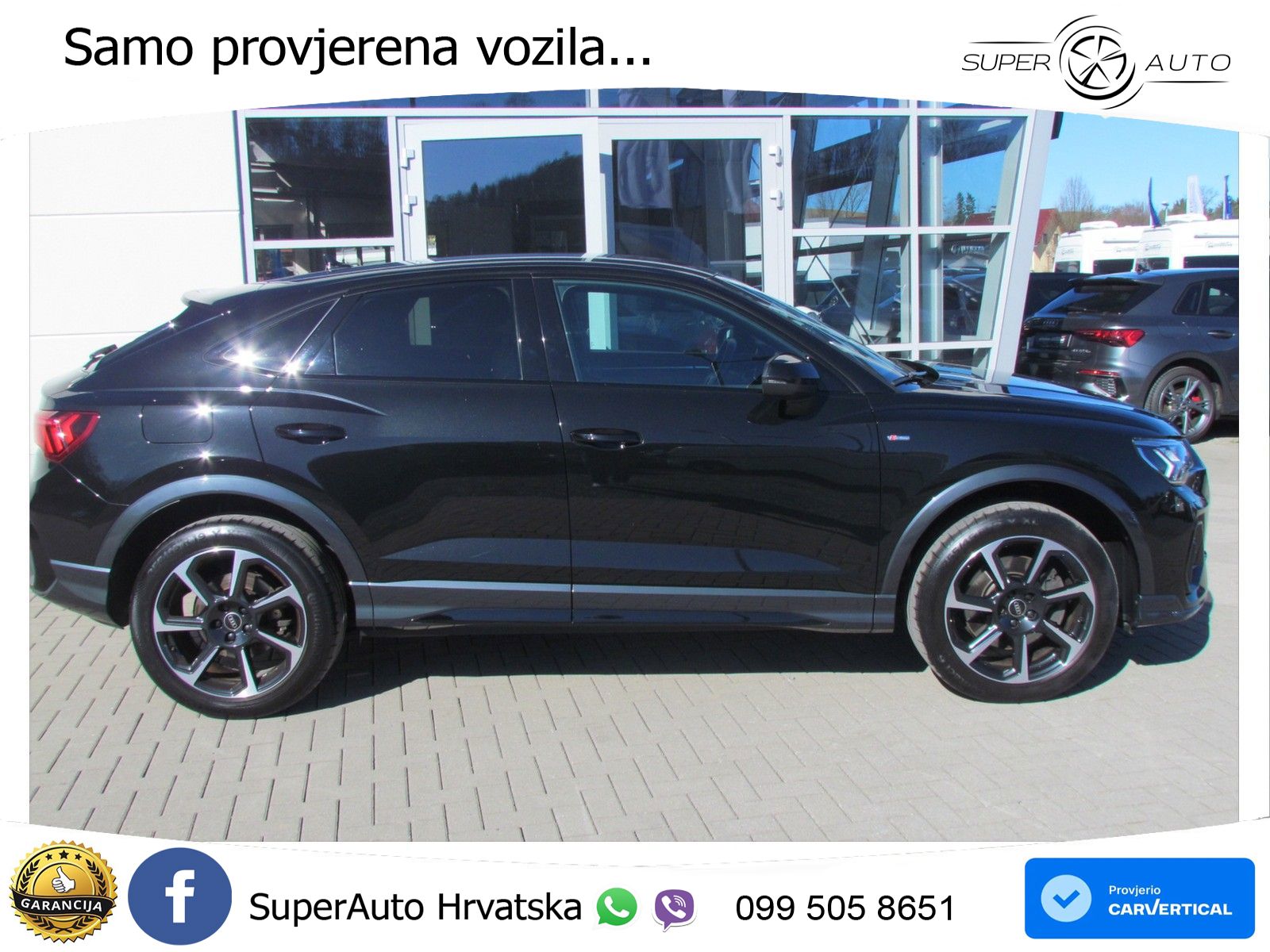 Audi Q3 Sportback 45 TFSIe (245 KS) S tronic S line LED+GR SJED+ACC