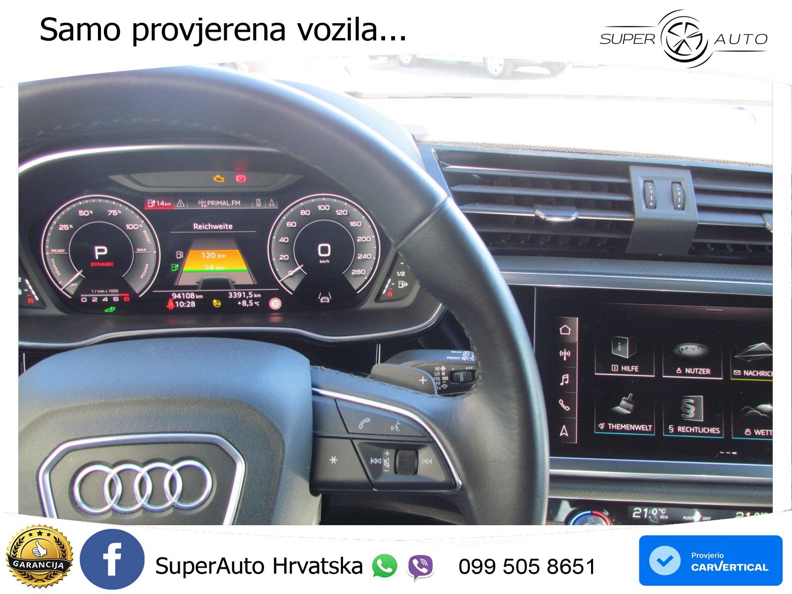 Audi Q3 Sportback 45 TFSIe (245 KS) S tronic S line LED+GR SJED+ACC