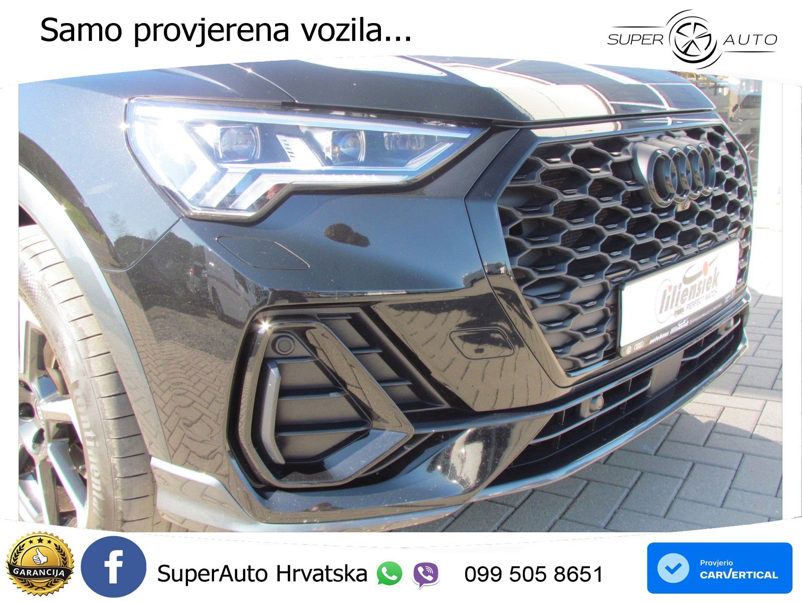 Audi Q3 Sportback 45 TFSIe (245 KS) S tronic S line LED+GR SJED+ACC