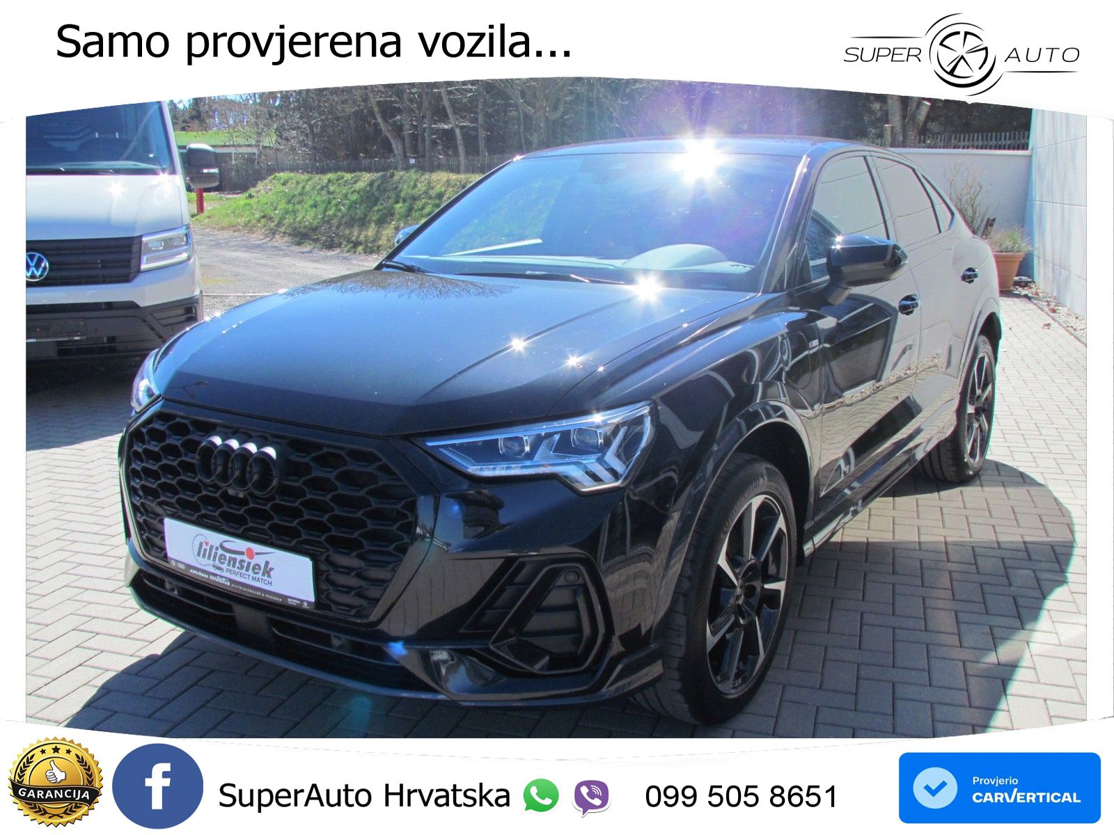 Audi Q3 Sportback 45 TFSIe (245 KS) S tronic S line LED+GR SJED+ACC