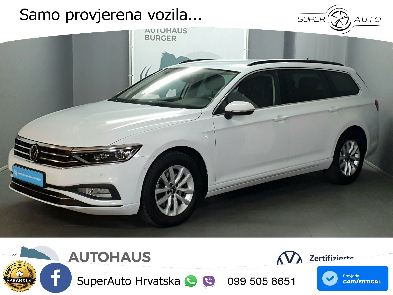 Volkswagen Passat Variant 2.0 TDI (150 KS) DSG Business LED+GR SJED+ACC