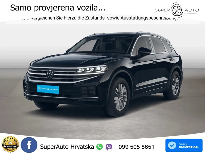 Volkswagen Touareg 3.0 V6 TDI (231 KS) 4MOTION Tiptronic ZRAČNI+ACC+GR SJED+KAM