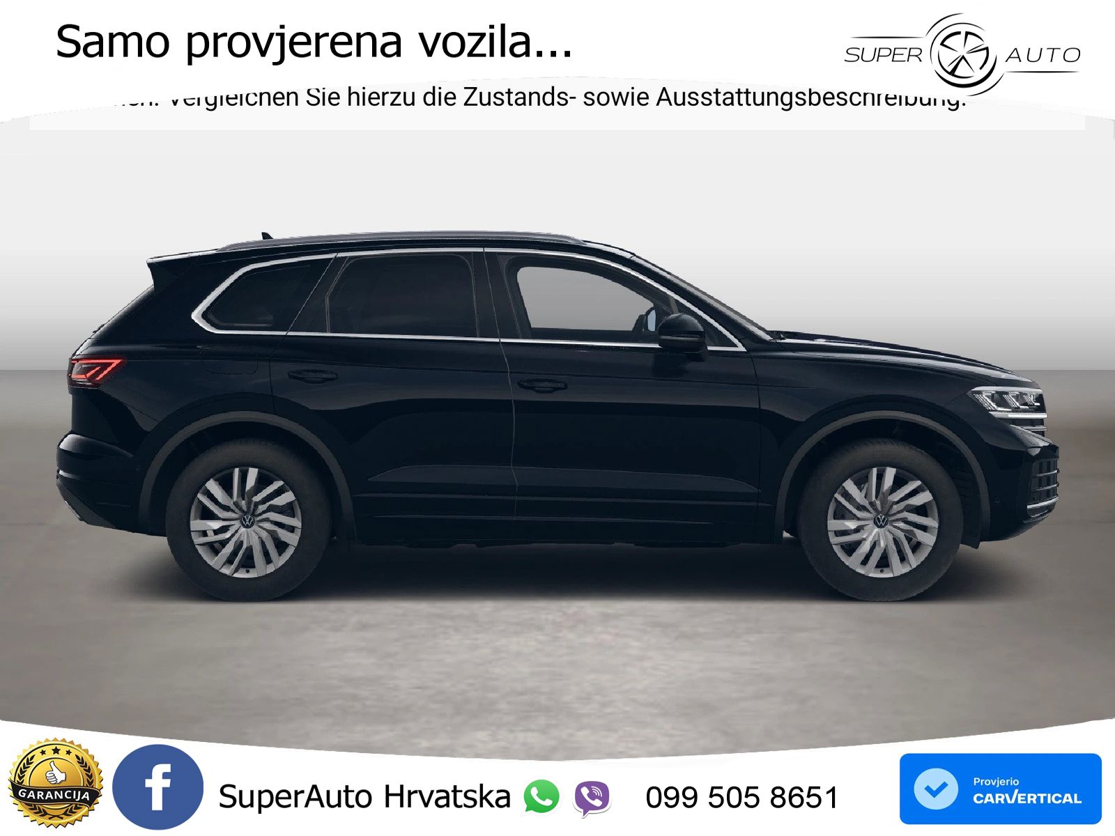 Volkswagen Touareg 3.0 V6 TDI (231 KS) 4MOTION Tiptronic ZRAČNI+ACC+GR SJED+KAM