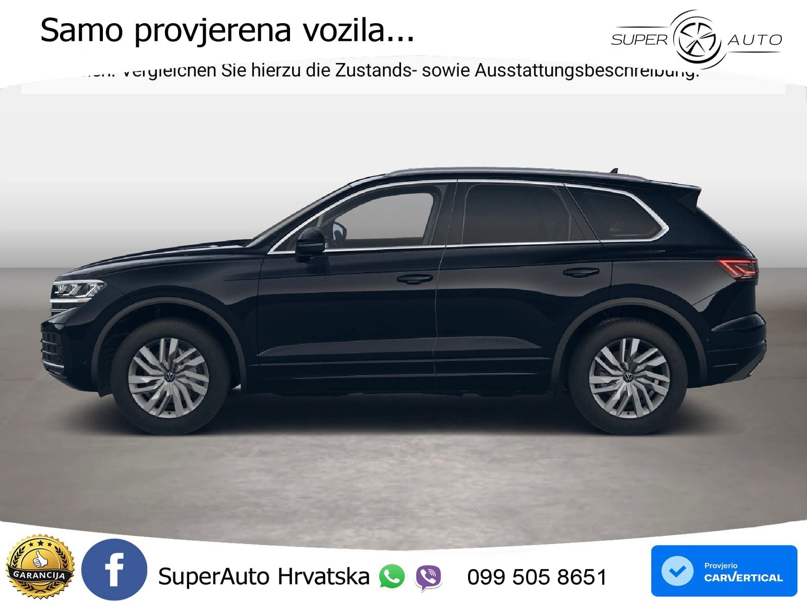 Volkswagen Touareg 3.0 V6 TDI (231 KS) 4MOTION Tiptronic ZRAČNI+ACC+GR SJED+KAM