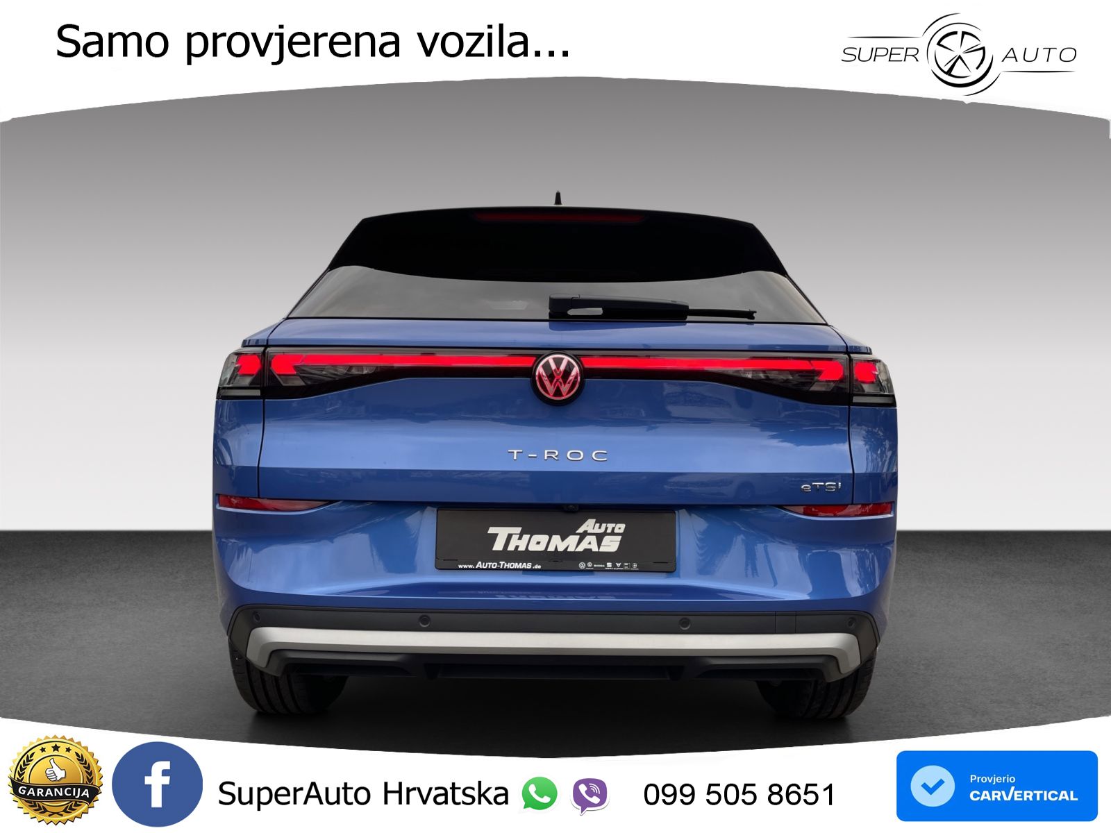 Volkswagen T-Roc II 1.5 eTSI (150 KS)  DSG LED+GR SJED+ACC