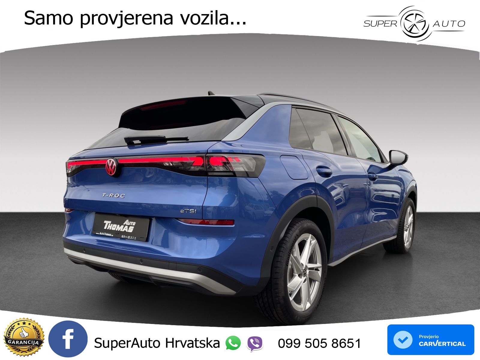 Volkswagen T-Roc II 1.5 eTSI (150 KS)  DSG LED+GR SJED+ACC