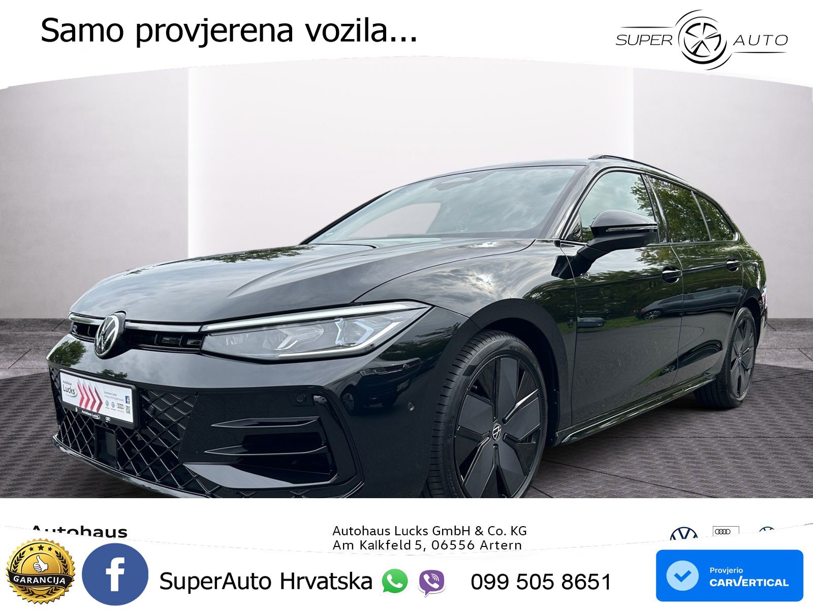 Volkswagen Passat Variant 2.0 TSI (265 KS) 4MOTION DSG R-Line LED+GR SJED+ACC