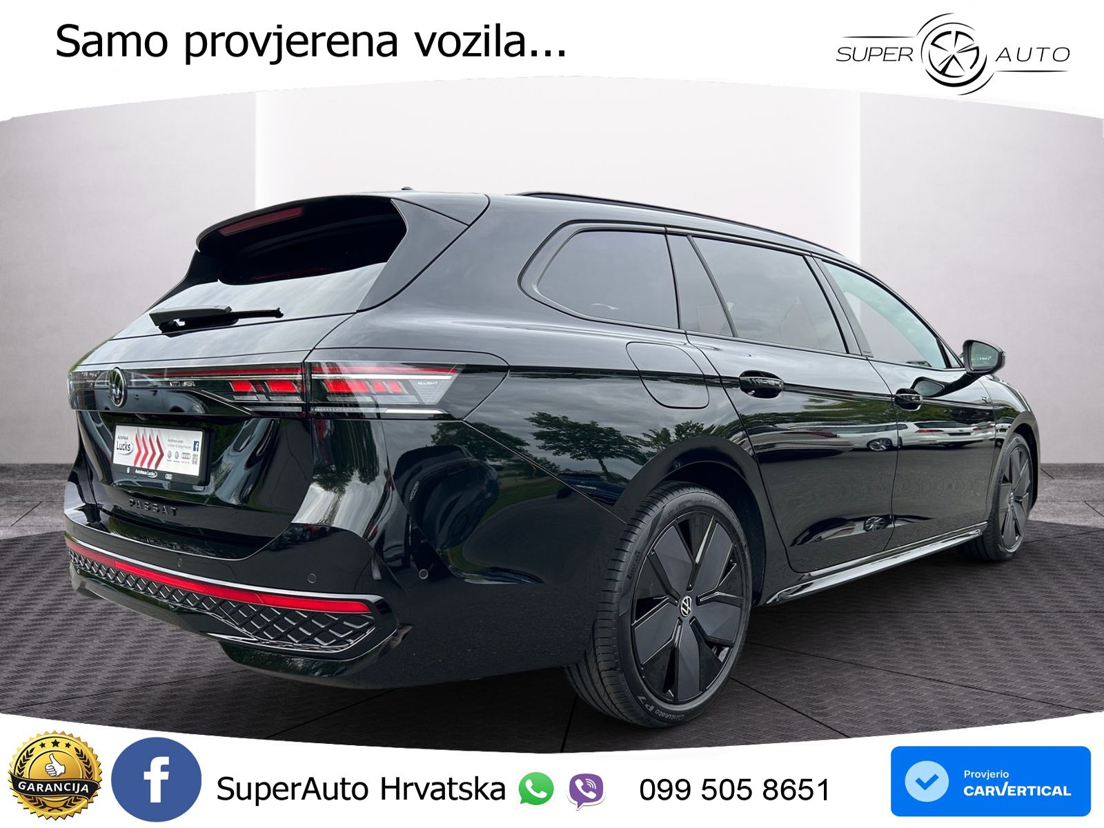 Volkswagen Passat Variant 2.0 TSI (265 KS) 4MOTION DSG R-Line LED+GR SJED+ACC