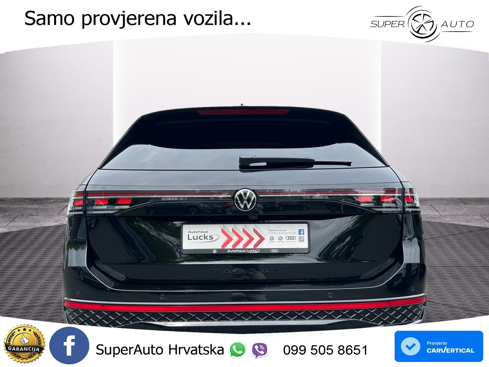 Volkswagen Passat Variant 2.0 TSI (265 KS) 4MOTION DSG R-Line LED+GR SJED+ACC