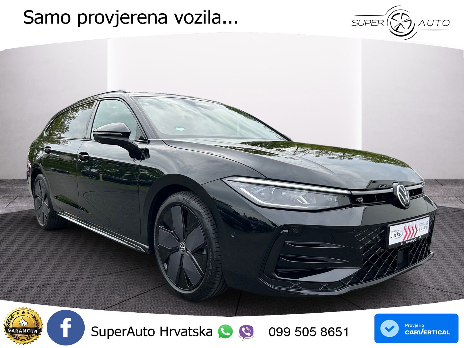 Volkswagen Passat Variant 2.0 TSI (265 KS) 4MOTION DSG R-Line LED+GR SJED+ACC