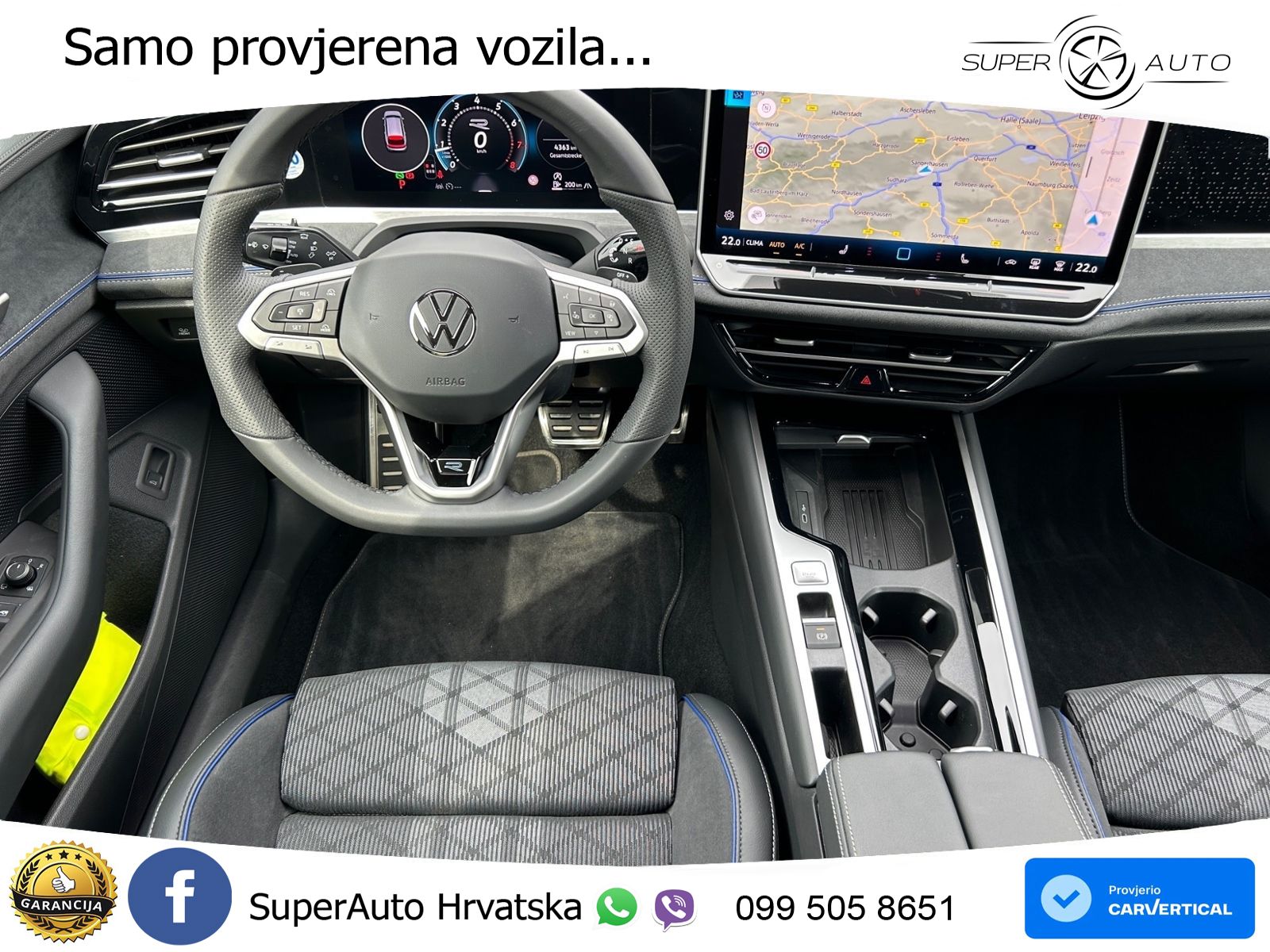 Volkswagen Passat Variant 2.0 TSI (265 KS) 4MOTION DSG R-Line LED+GR SJED+ACC