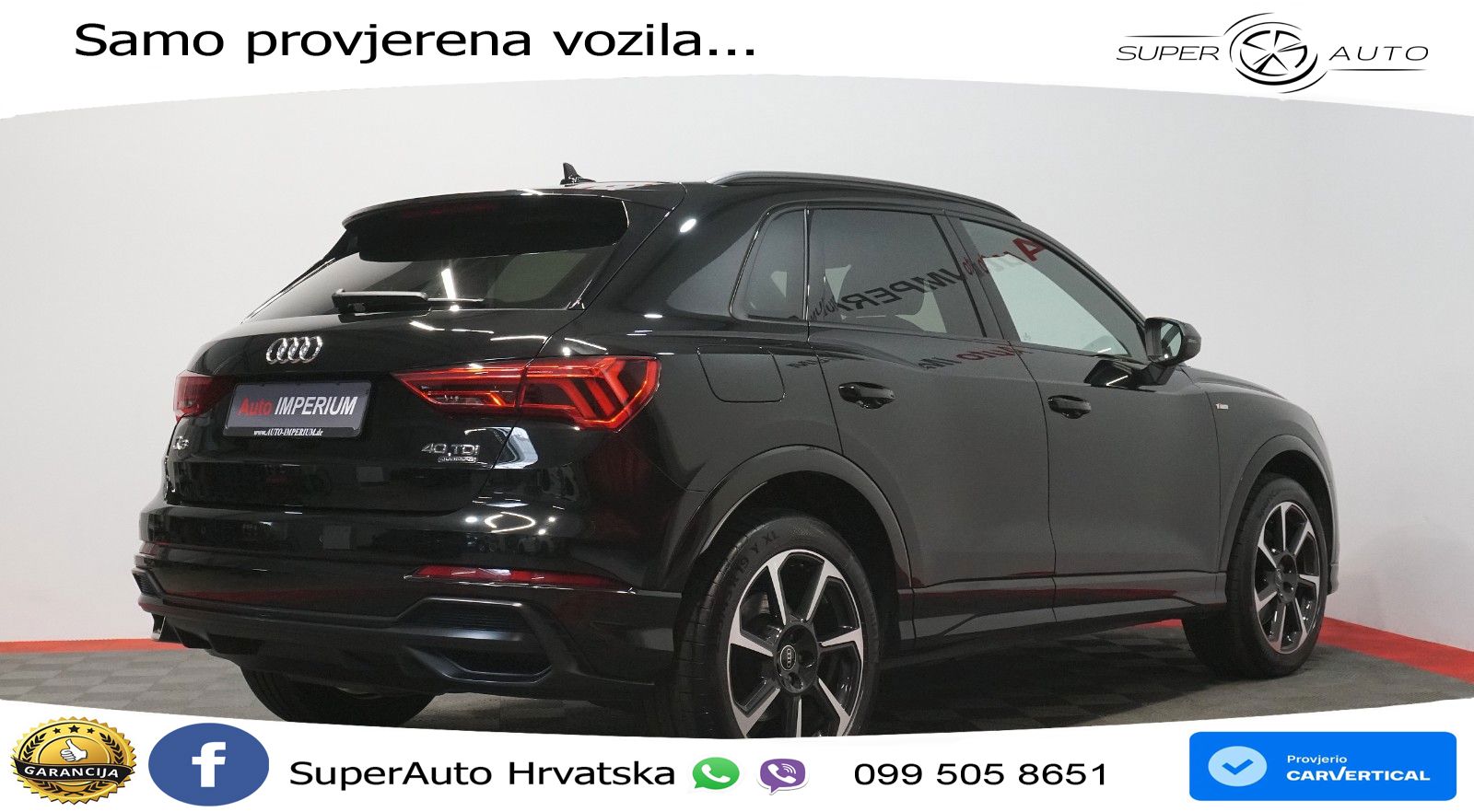 Audi Q3 40 TDI (200 KS) quattro S tronic S line