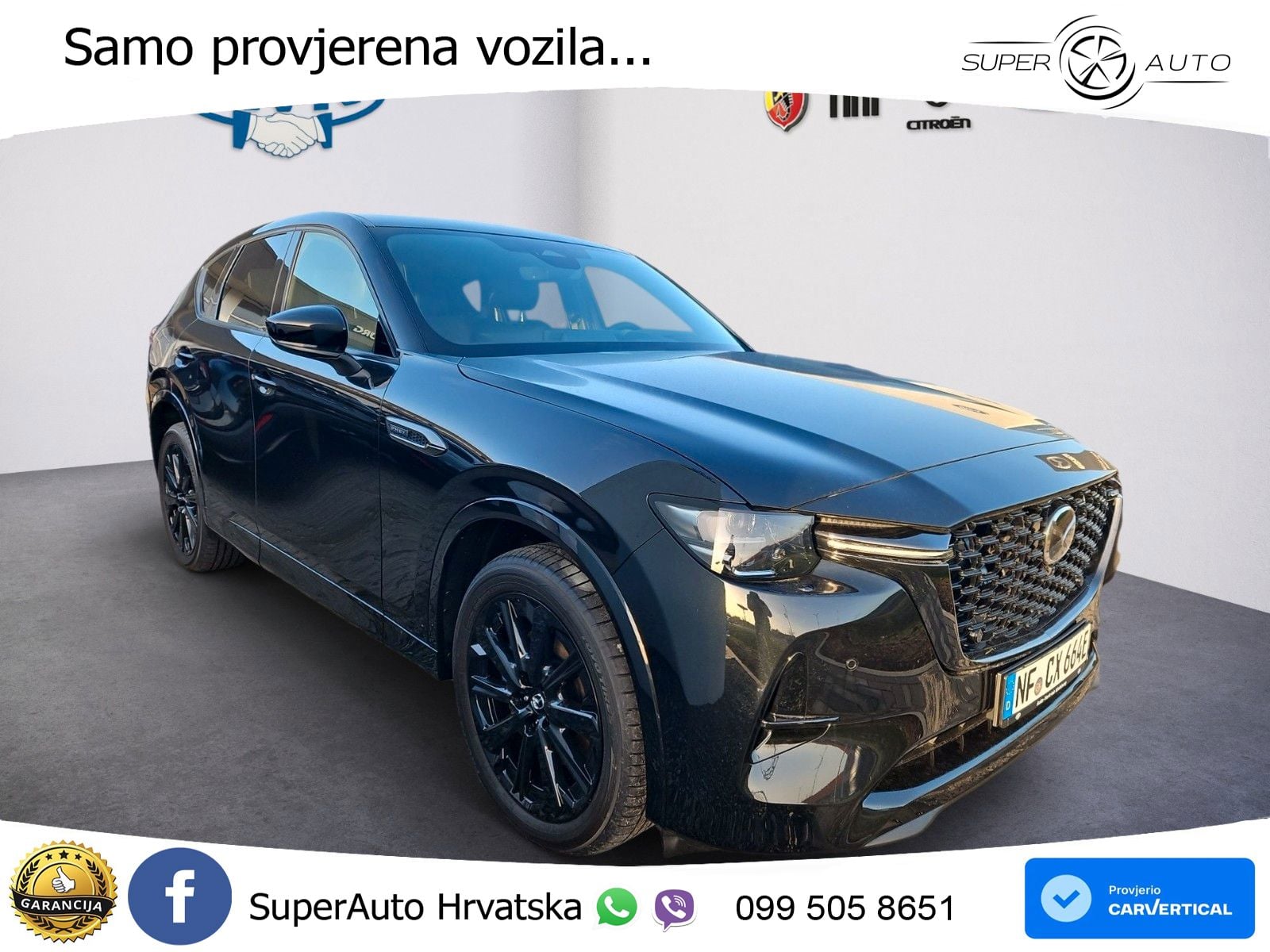 Mazda CX-60 2.5 e-Skyactiv (328 KS) AWD Automatic ACC+HEAD+4xGR SJED+360+PANO