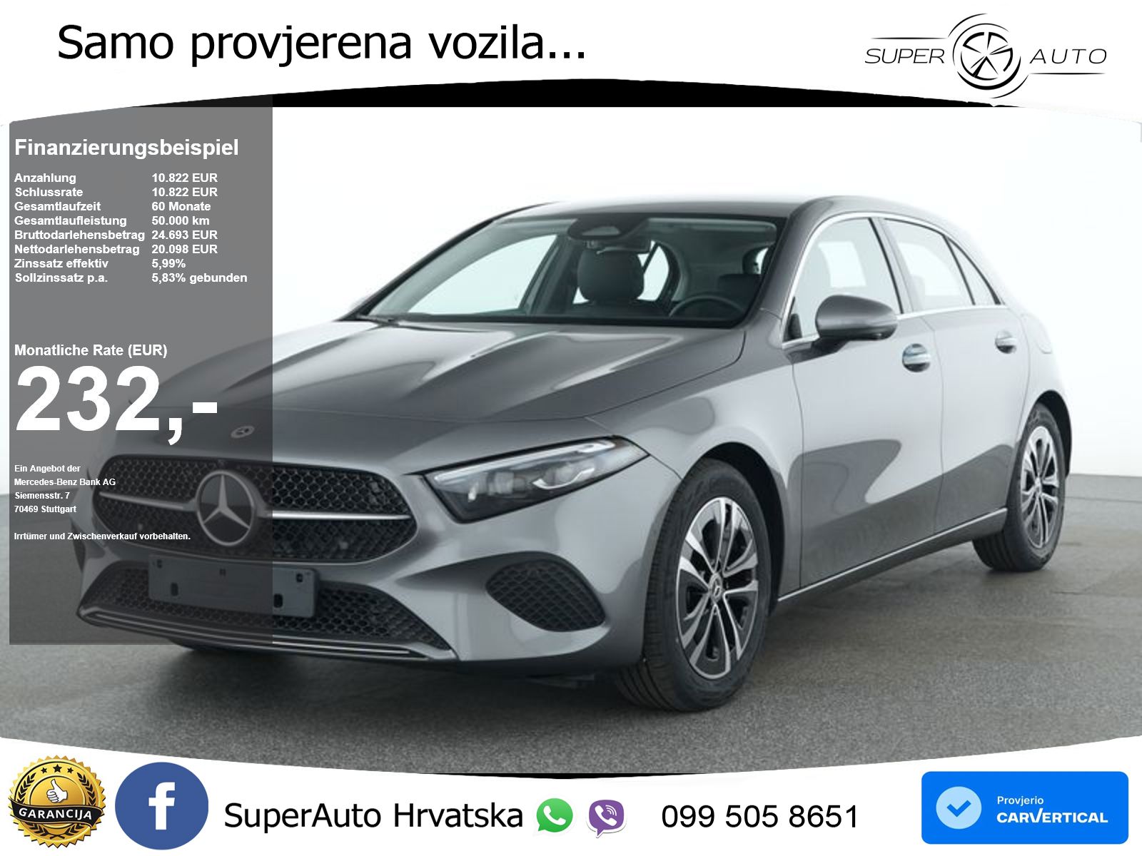 Mercedes-Benz A 200d 8G-DCT