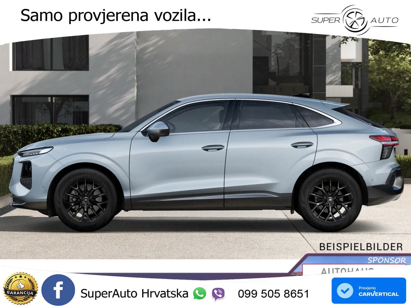 Audi Q3 Sportback 2.0 TFSI (204 KS) quattro S tronic LED+GR SJED+ACC