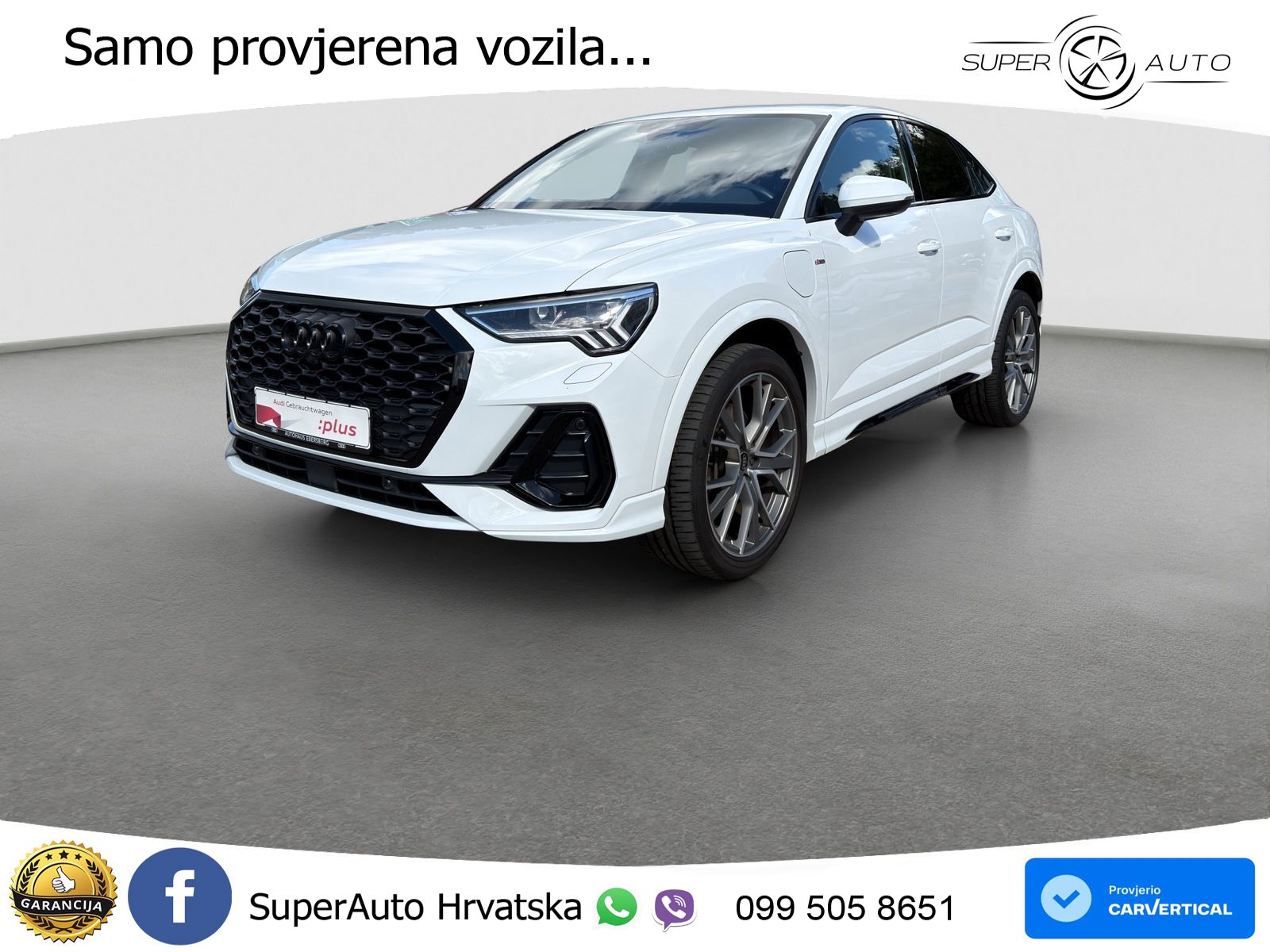 Audi Q3 Sportback 45 TFSIe (245 KS) S tronic S line