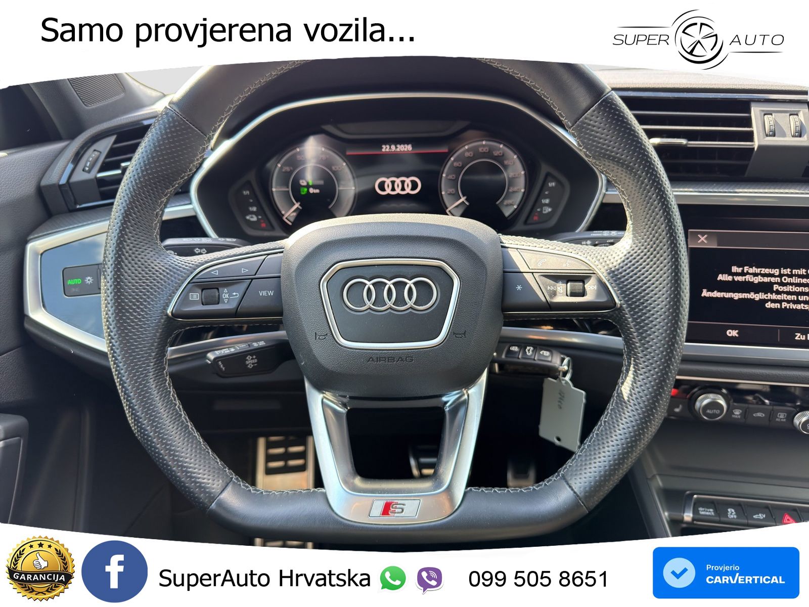 Audi Q3 Sportback 45 TFSIe (245 KS) S tronic S line