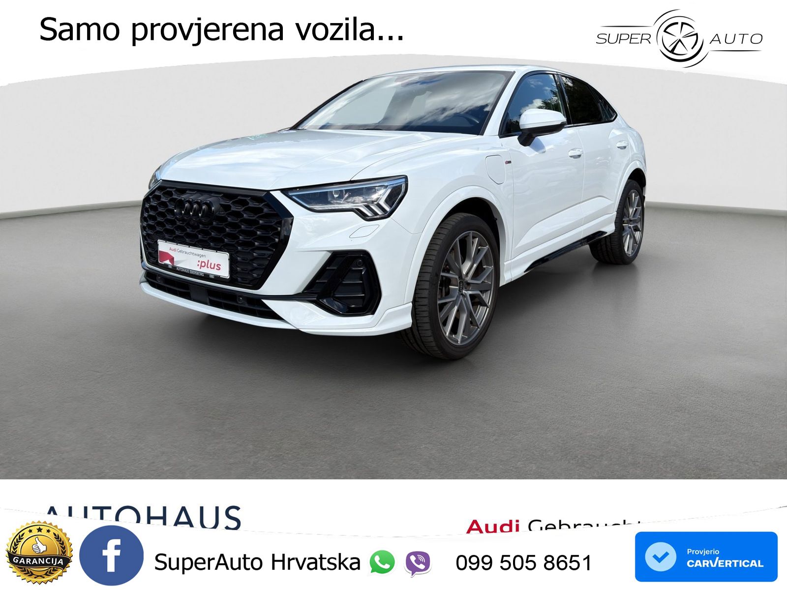 Audi Q3 Sportback 45 TFSIe (245 KS) S tronic S line