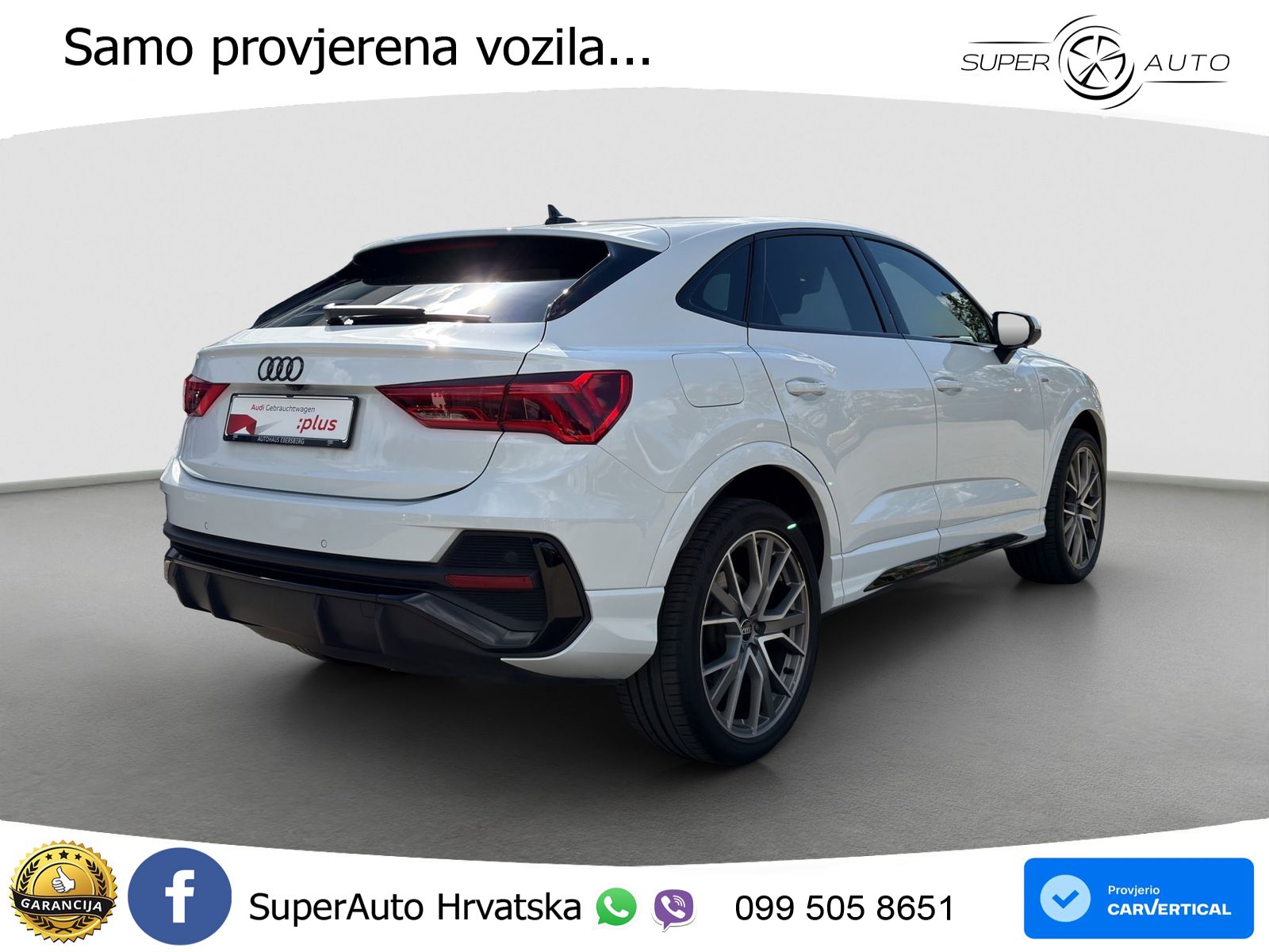 Audi Q3 Sportback 45 TFSIe (245 KS) S tronic S line