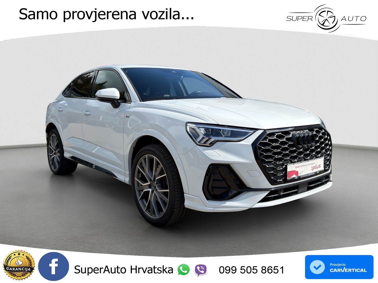 Audi Q3 Sportback 45 TFSIe (245 KS) S tronic S line