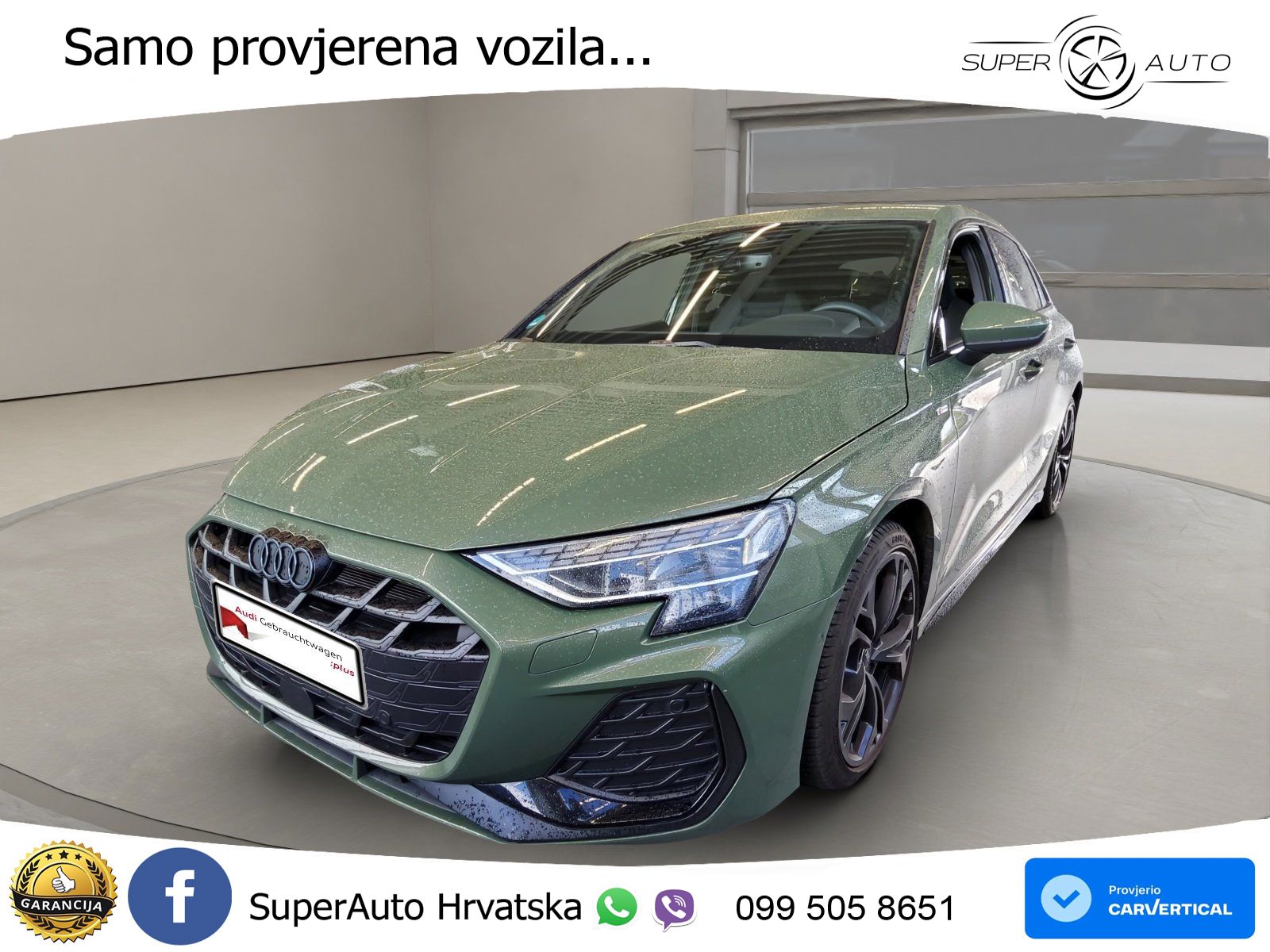 Audi A3 35 TFSI (150 KS) S tronic S line LED+GR SJED+ACC