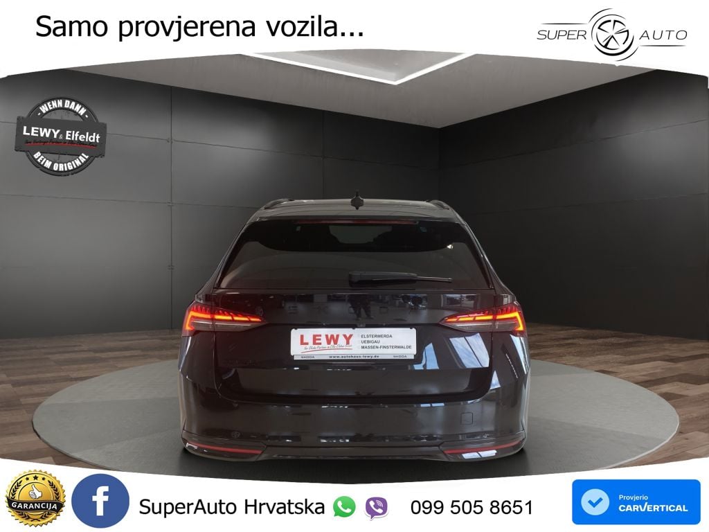Škoda Octavia Combi 2.0 TDI (150 KS) DSG SportLine LED+GR SJED+ACC