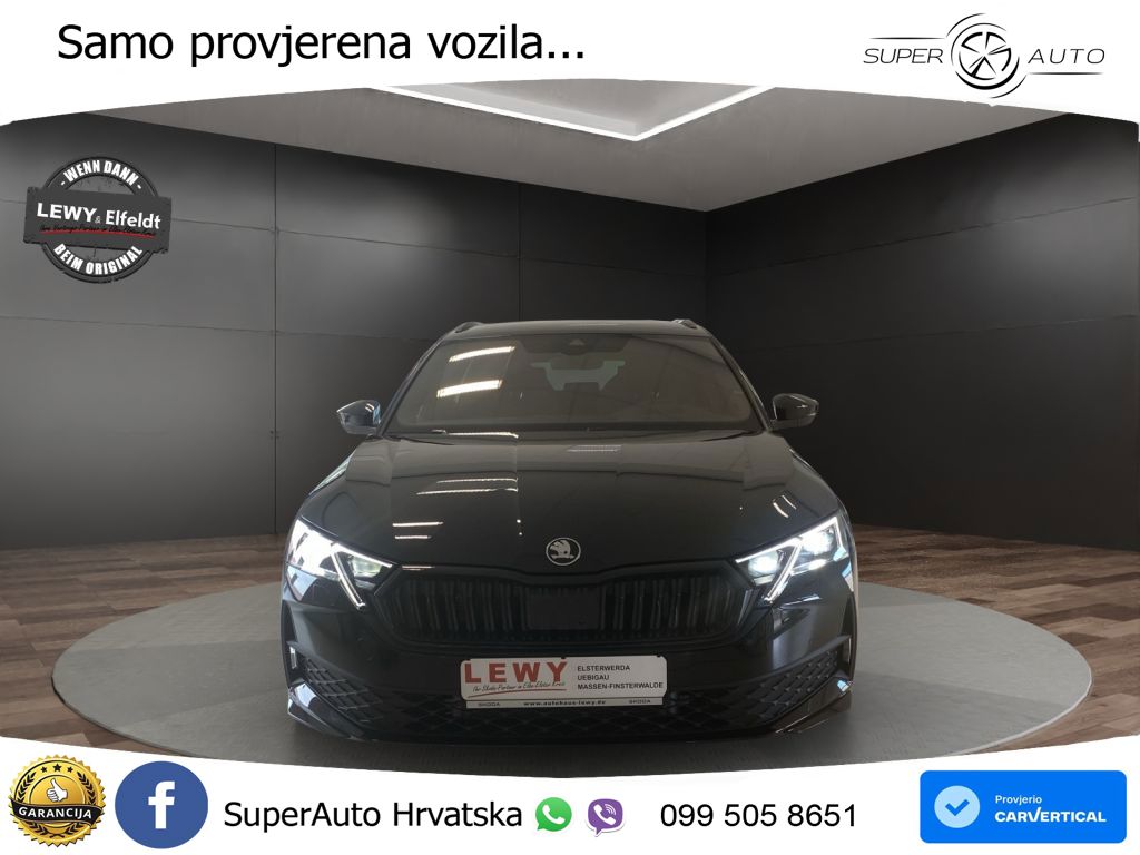 Škoda Octavia Combi 2.0 TDI (150 KS) DSG SportLine LED+GR SJED+ACC