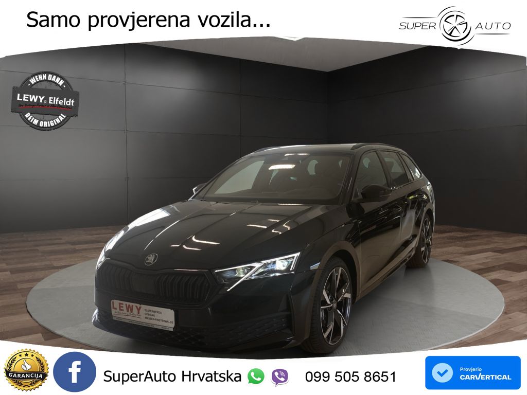 Škoda Octavia Combi 2.0 TDI (150 KS) DSG SportLine LED+GR SJED+ACC