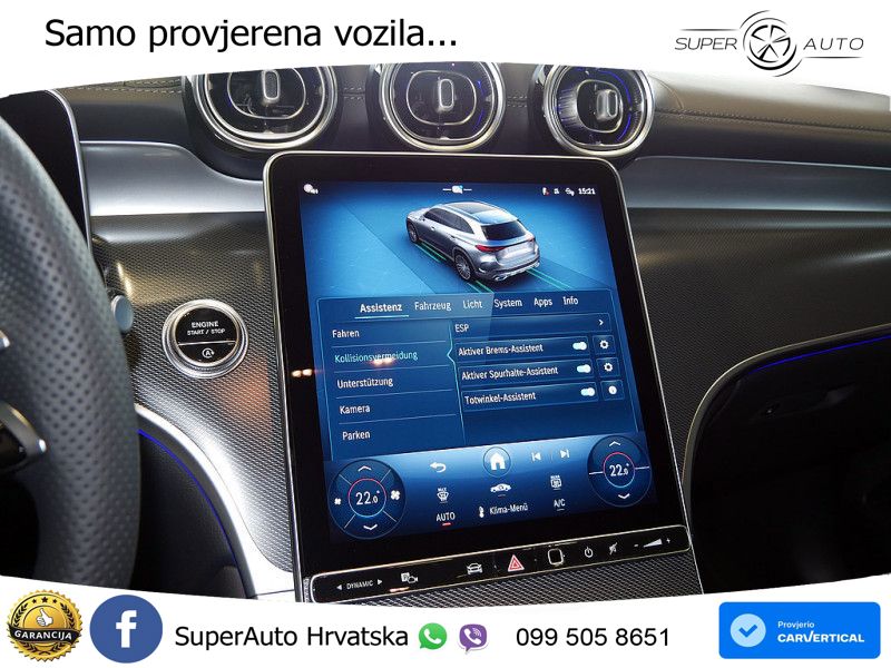 Mercedes GLC 200d (163 KS) 4MATIC 9G-TRONIC AMG ACC+GR SJED+360+PANO