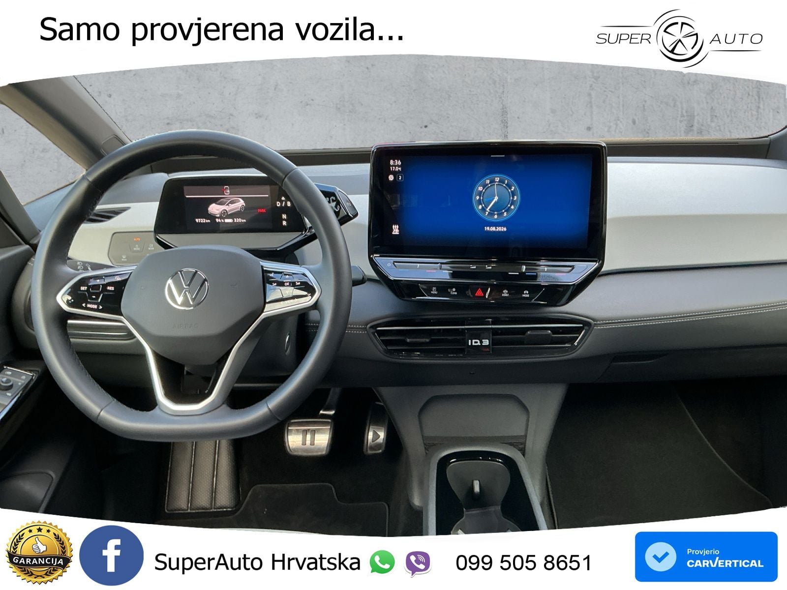 Volkswagen ID.3 Pro 62 kWh (204 KS) LED+GR SJED+ACC