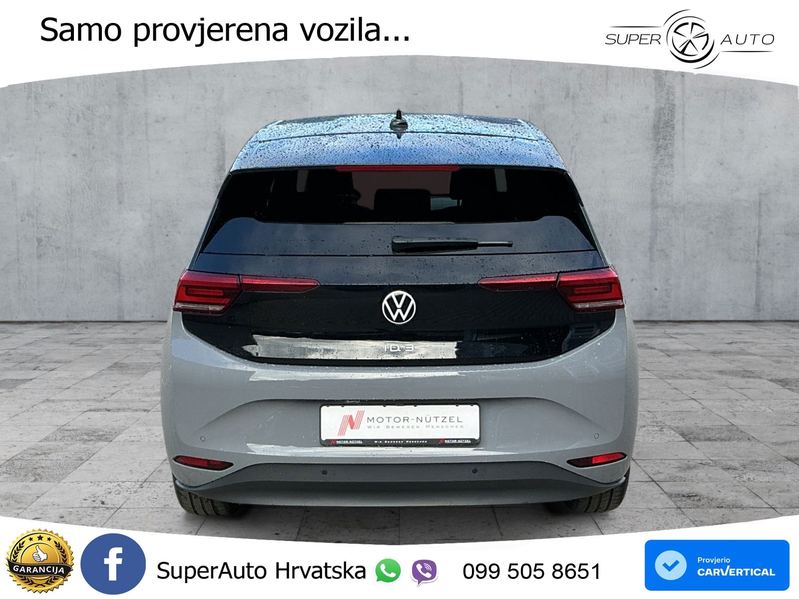 Volkswagen ID.3 Pro 62 kWh (204 KS) LED+GR SJED+ACC