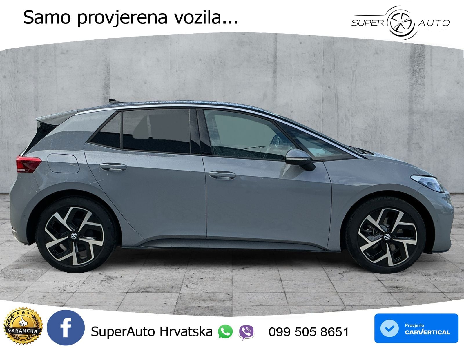 Volkswagen ID.3 Pro 62 kWh (204 KS) LED+GR SJED+ACC