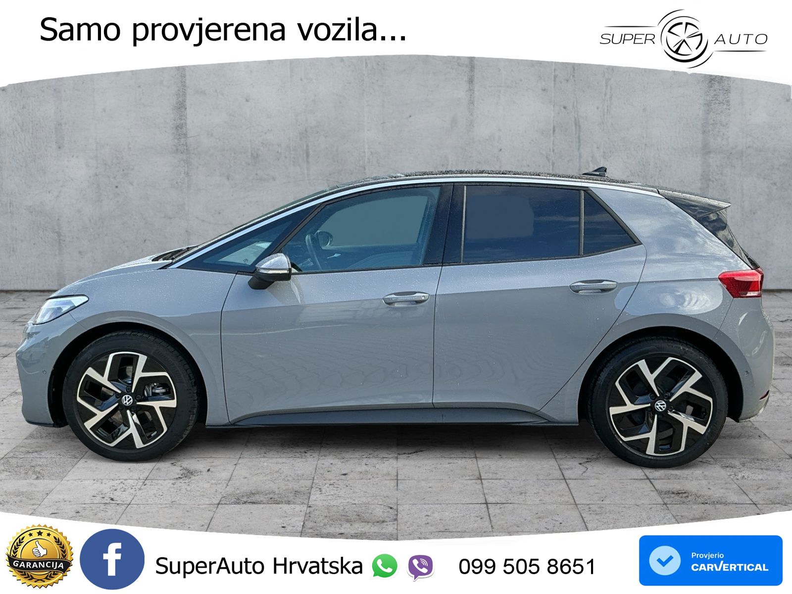 Volkswagen ID.3 Pro 62 kWh (204 KS) LED+GR SJED+ACC