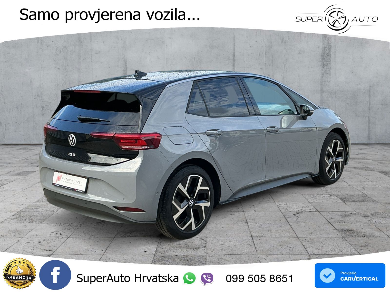 Volkswagen ID.3 Pro 62 kWh (204 KS) LED+GR SJED+ACC
