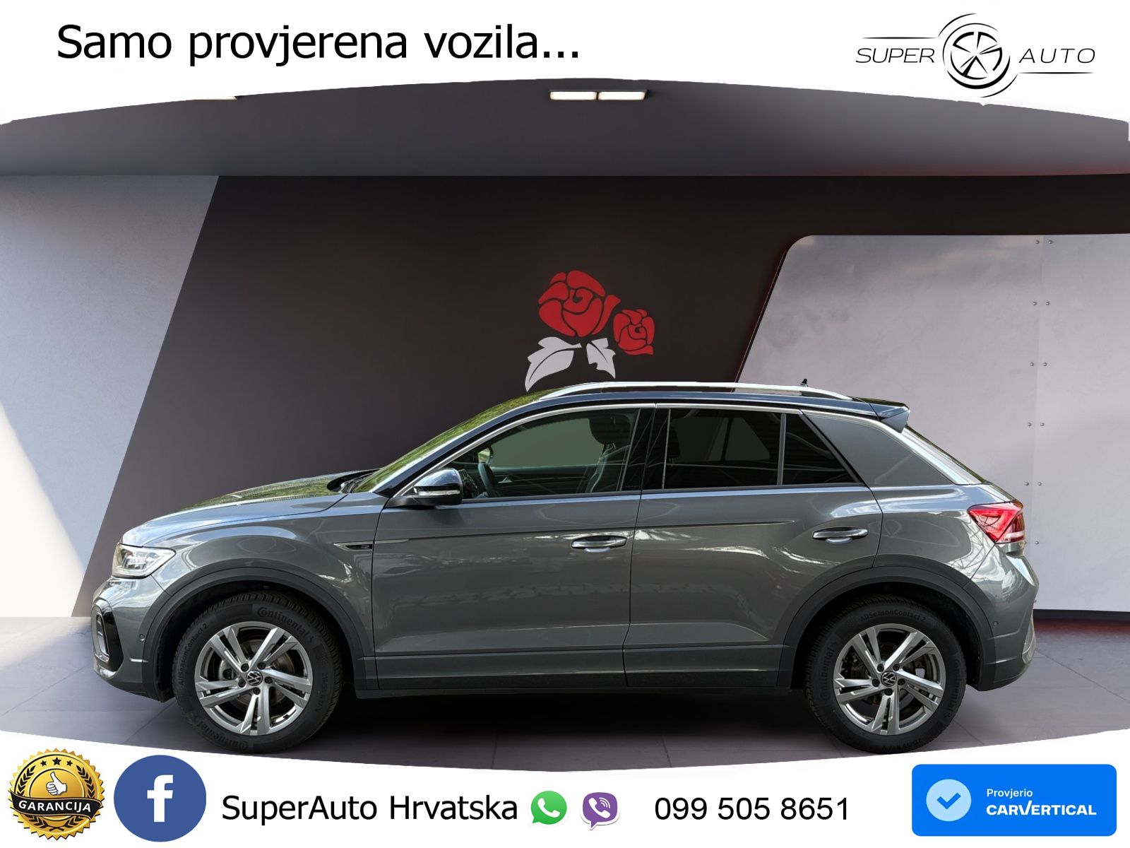 Volkswagen T-Roc 1.5 TSI (150 KS) DSG LED+GR SJED+ACC