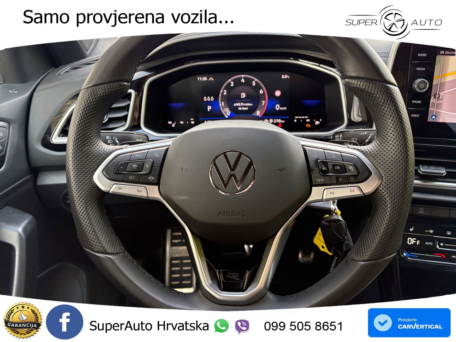 Volkswagen T-Roc 1.5 TSI (150 KS) DSG LED+GR SJED+ACC