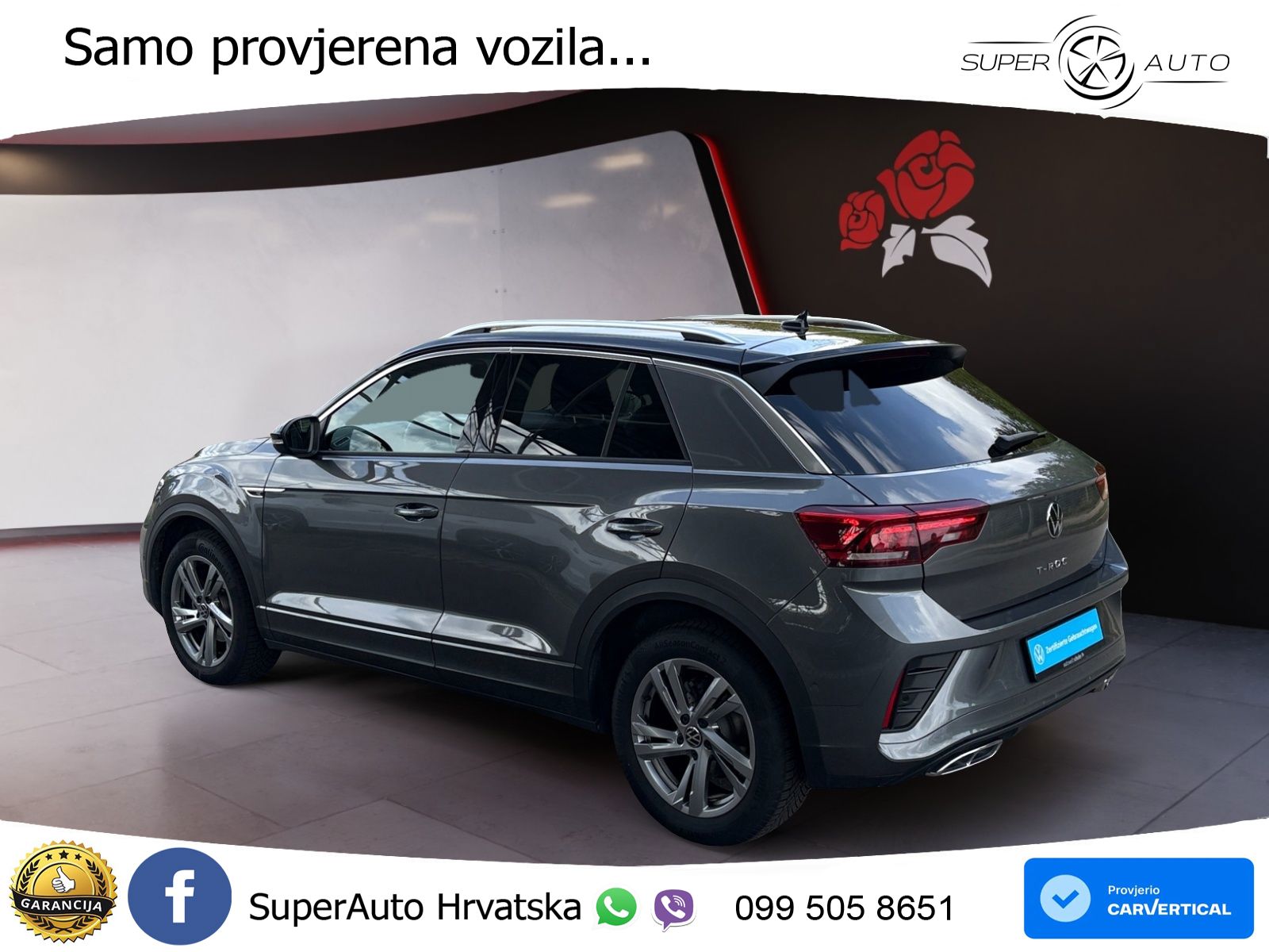 Volkswagen T-Roc 1.5 TSI (150 KS) DSG LED+GR SJED+ACC
