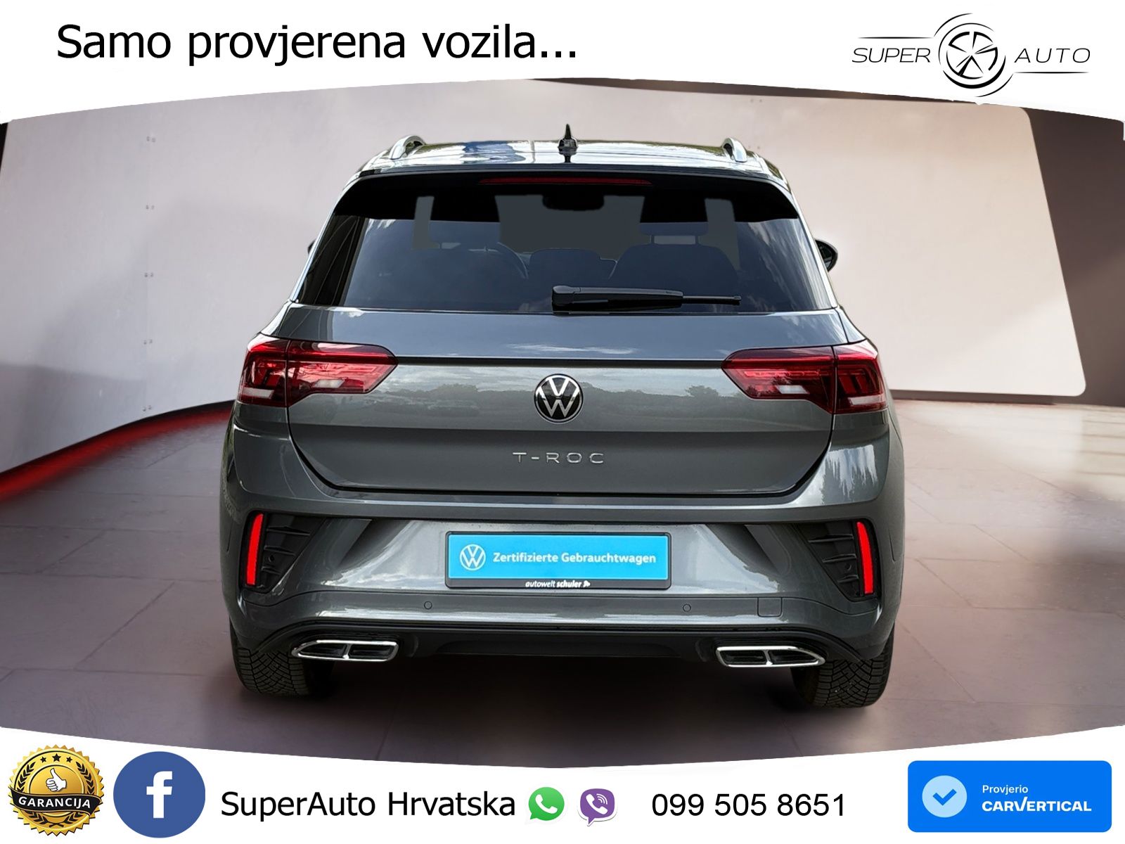 Volkswagen T-Roc 1.5 TSI (150 KS) DSG LED+GR SJED+ACC