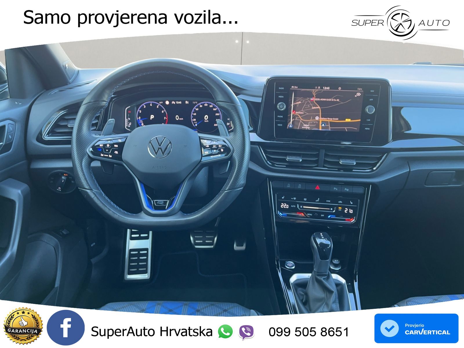 Volkswagen T-Roc R 2.0 TSI (300 KS) OPF 4M DSG LED+GR SJED+ACC