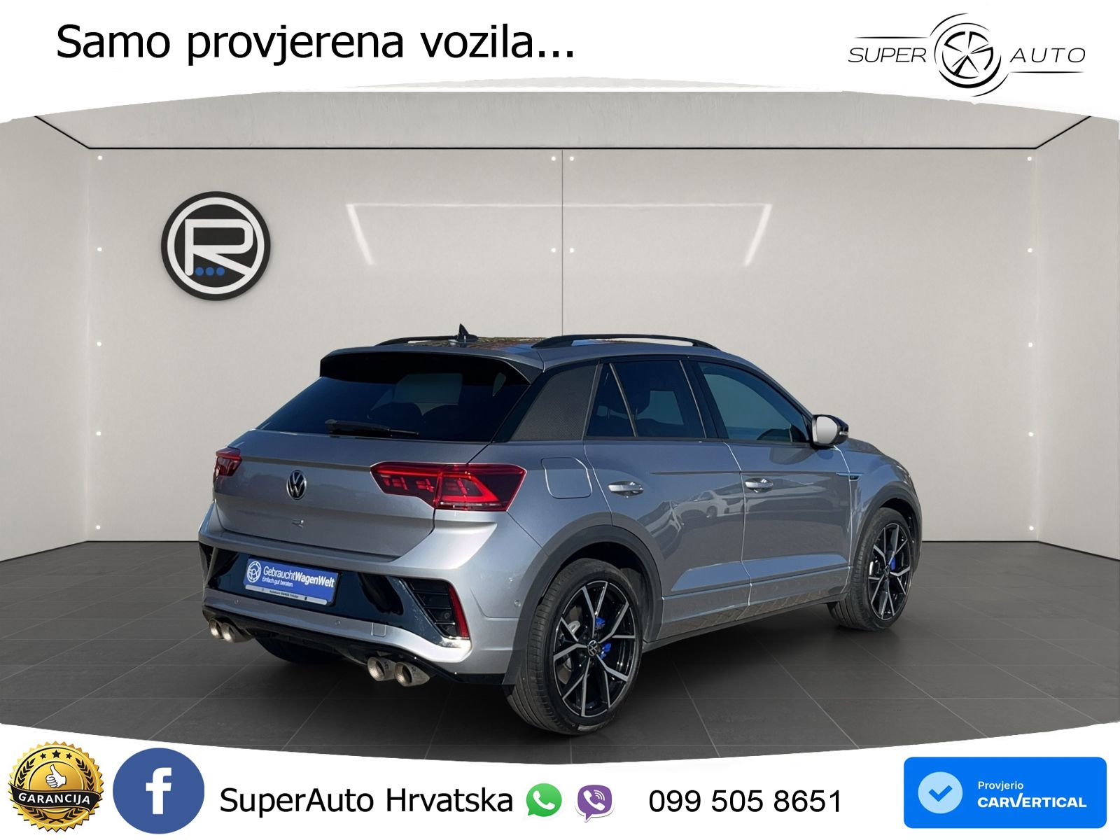 Volkswagen T-Roc R 2.0 TSI (300 KS) OPF 4M DSG LED+GR SJED+ACC