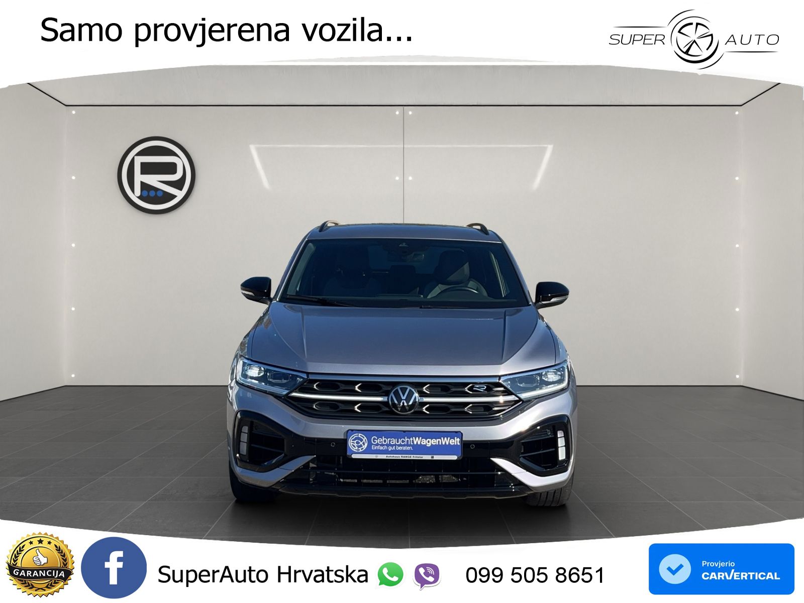 Volkswagen T-Roc R 2.0 TSI (300 KS) OPF 4M DSG LED+GR SJED+ACC