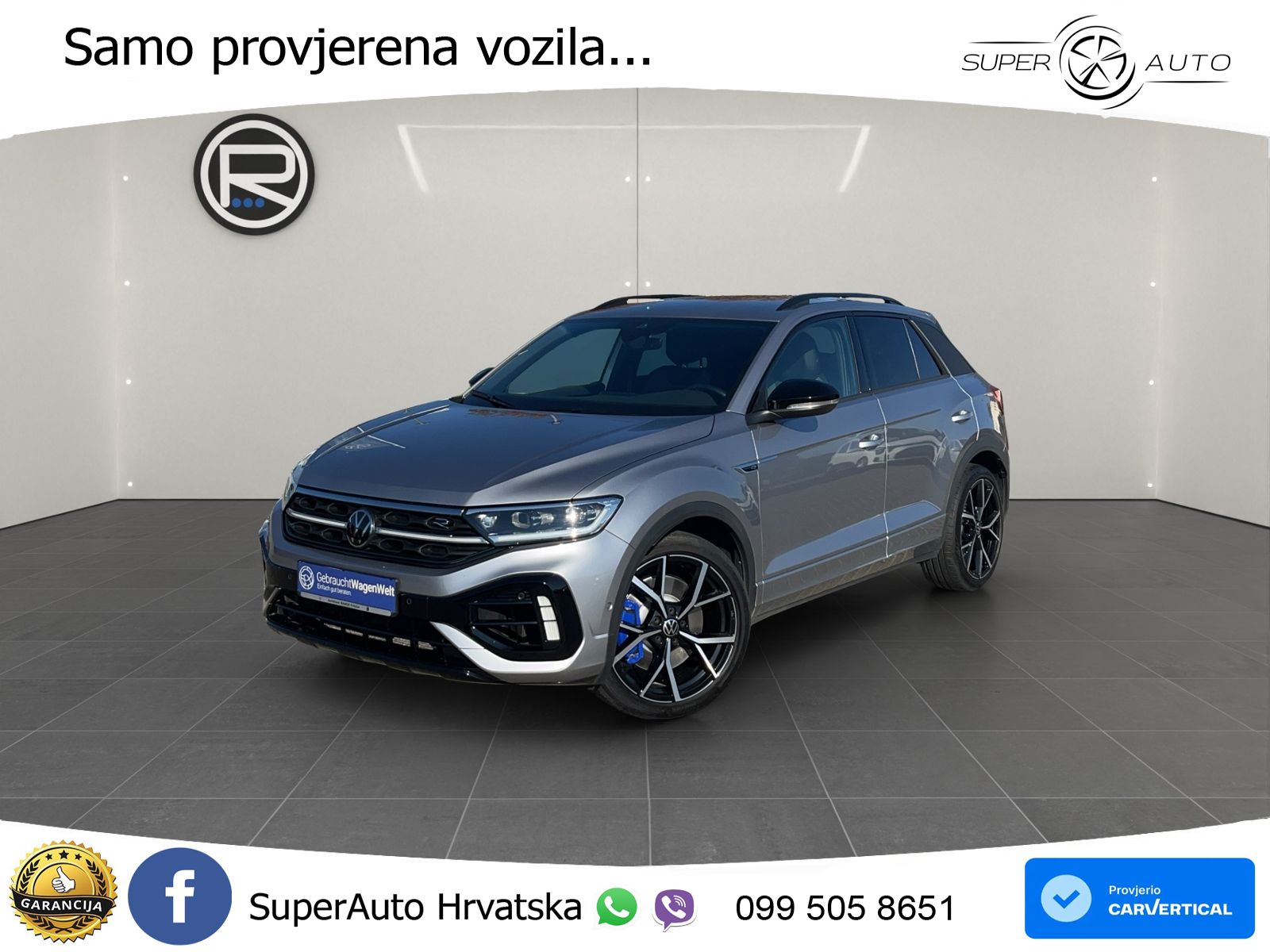 Volkswagen T-Roc R 2.0 TSI (300 KS) OPF 4M DSG LED+GR SJED+ACC