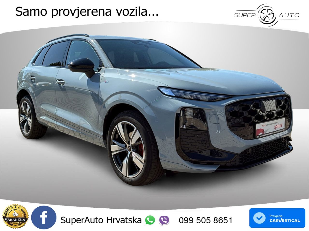 Audi Q3 1.5 TFSI (150 KS) S tronic S line LED+GR SJED+ACC