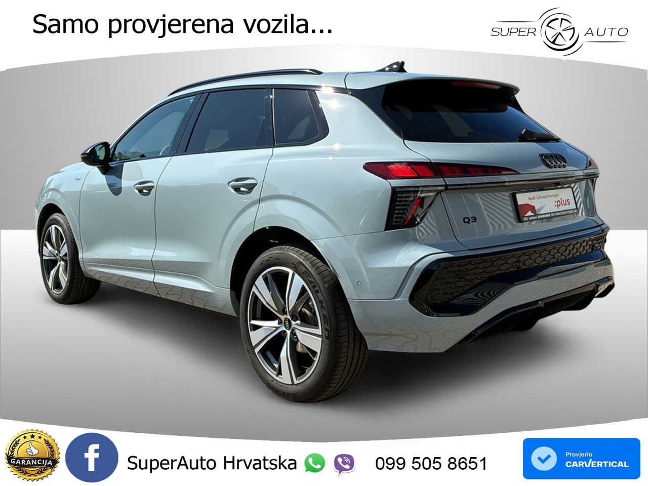 Audi Q3 1.5 TFSI (150 KS) S tronic S line LED+GR SJED+ACC