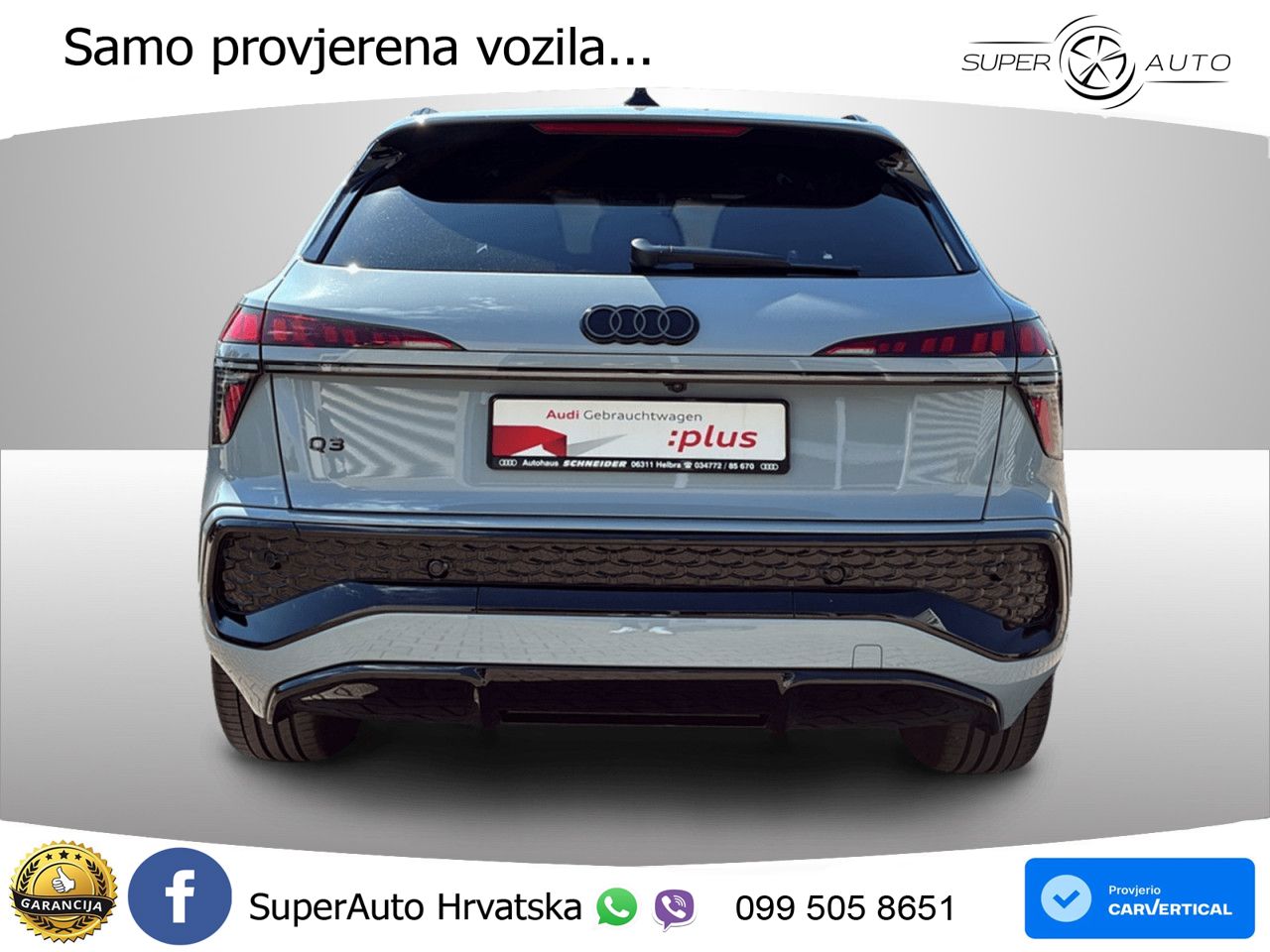 Audi Q3 1.5 TFSI (150 KS) S tronic S line LED+GR SJED+ACC