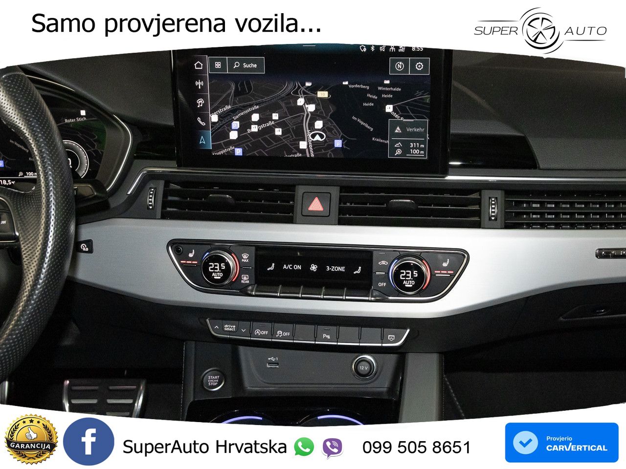 Audi A5 Sportback  40 TFSI (204 KS) quattro S tronic S line MATRIX+GR SJED+KAM