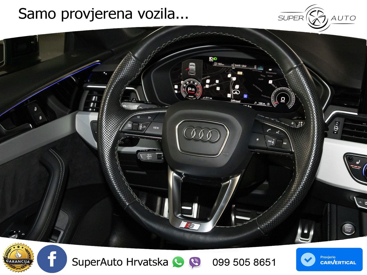 Audi A5 Sportback  40 TFSI (204 KS) quattro S tronic S line MATRIX+GR SJED+KAM