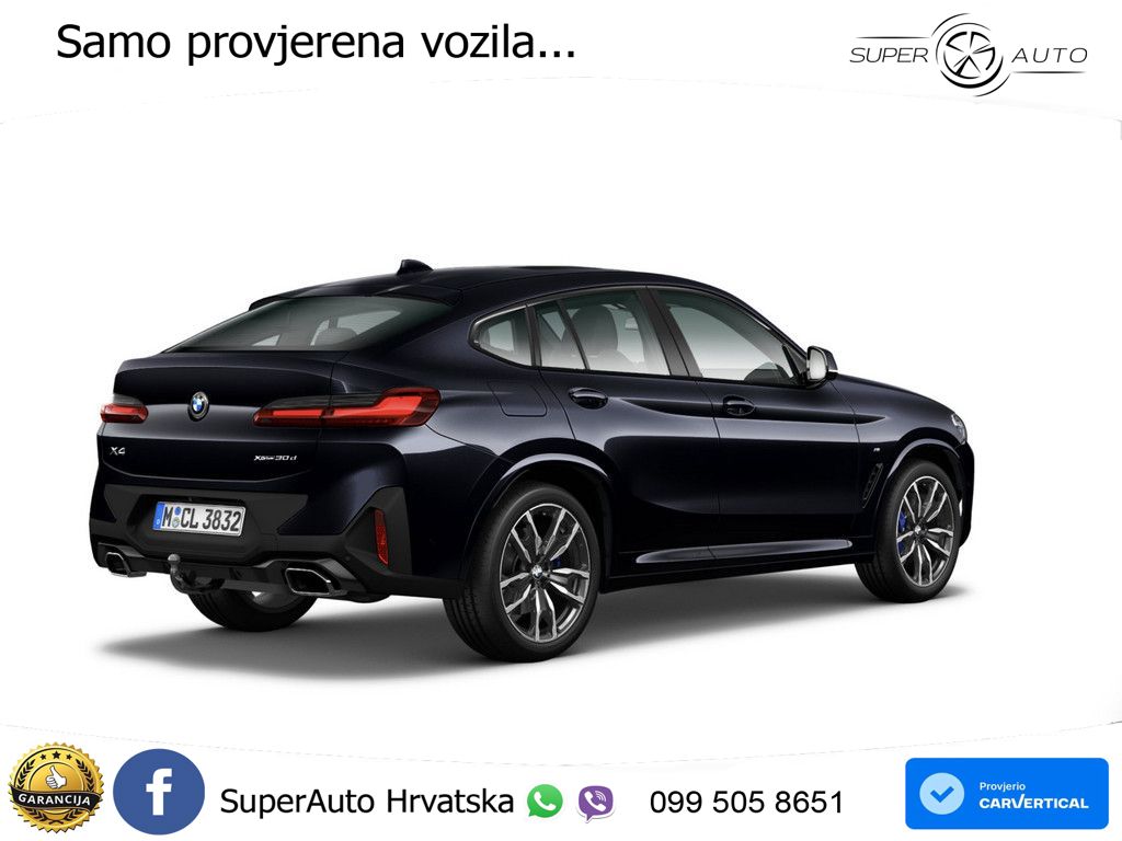 BMW X4 30d (286 KS) xDrive Steptronic M Sport LED+GR SJED+ACC